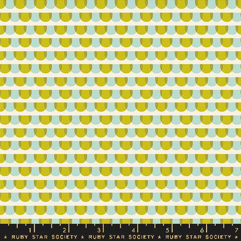 Animal Animal Roof Tiles in Pistachio RS5167 14 - Ruby Star Society Sold by the Half Yard